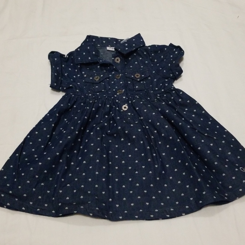 Calvin Klein demin infant outfit